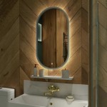 Зеркало Континент Prime LED вертикальное